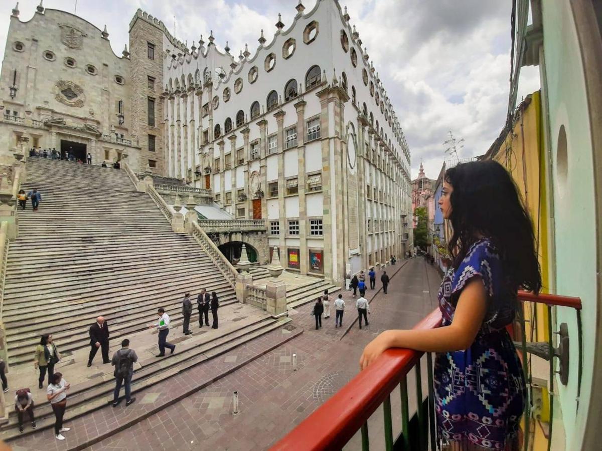 Hotel De La Paz Guanajuato Dış mekan fotoğraf